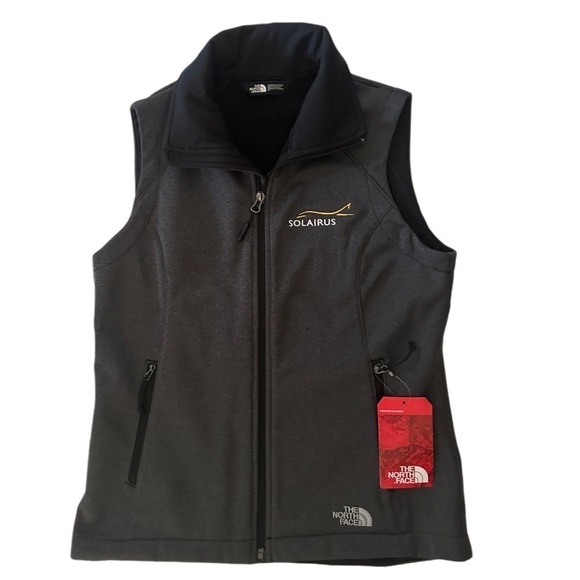 The North Face Ridgewall Softshell Hiking Vest Jacket, Grey, Size S/P, NWT - Picture 1 of 9